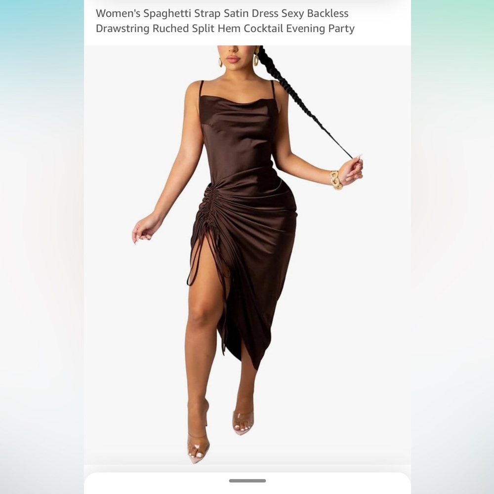 NEW Satin slip dress